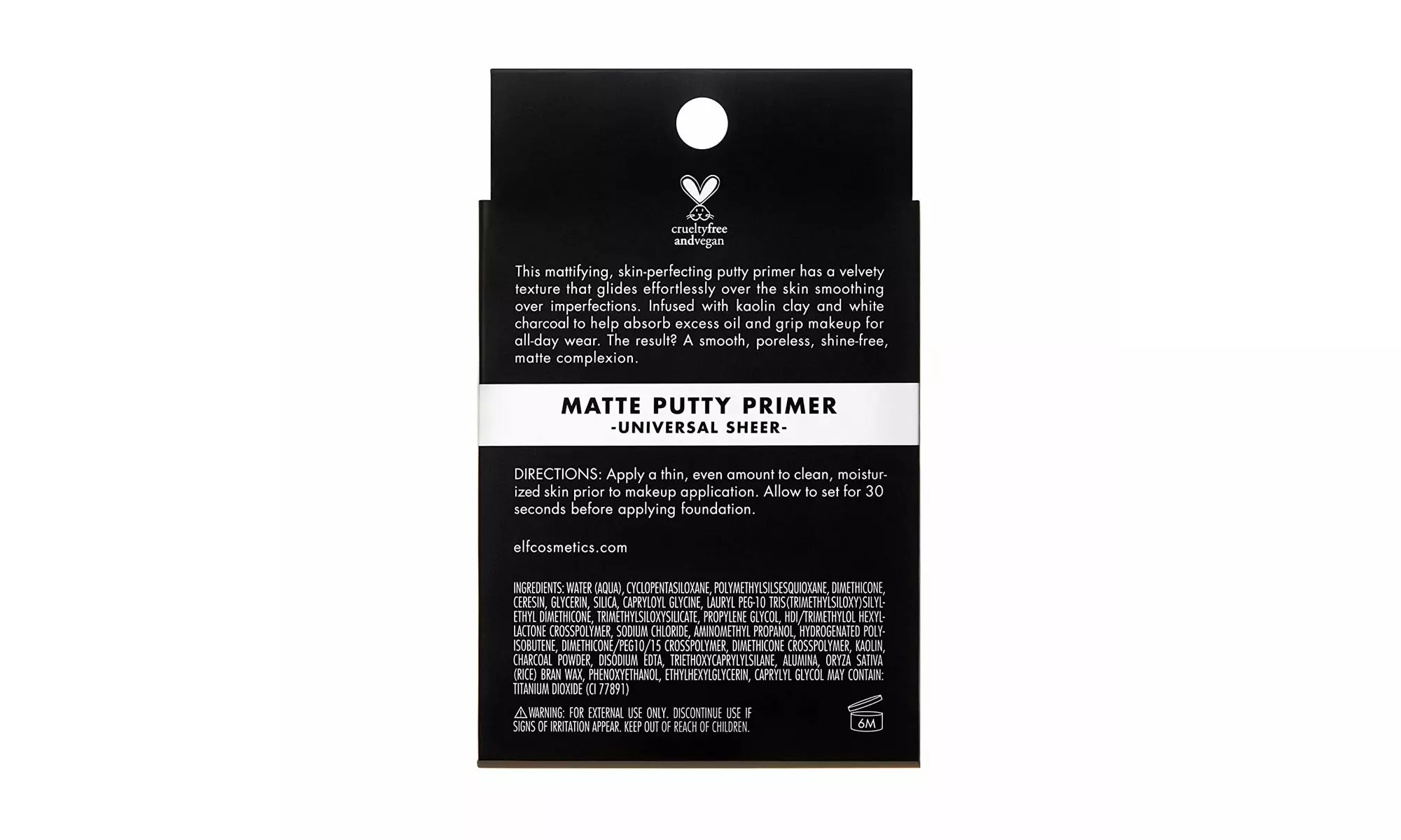 e.l.f, Matte Putty Primer, Skin Perfecting, - Second Medium
