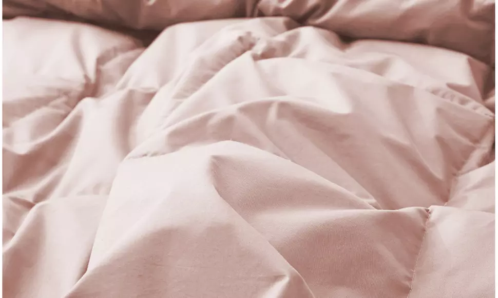 Peace Nest Organic Cotton White Goose Down Feather Comforter for Year-Round
