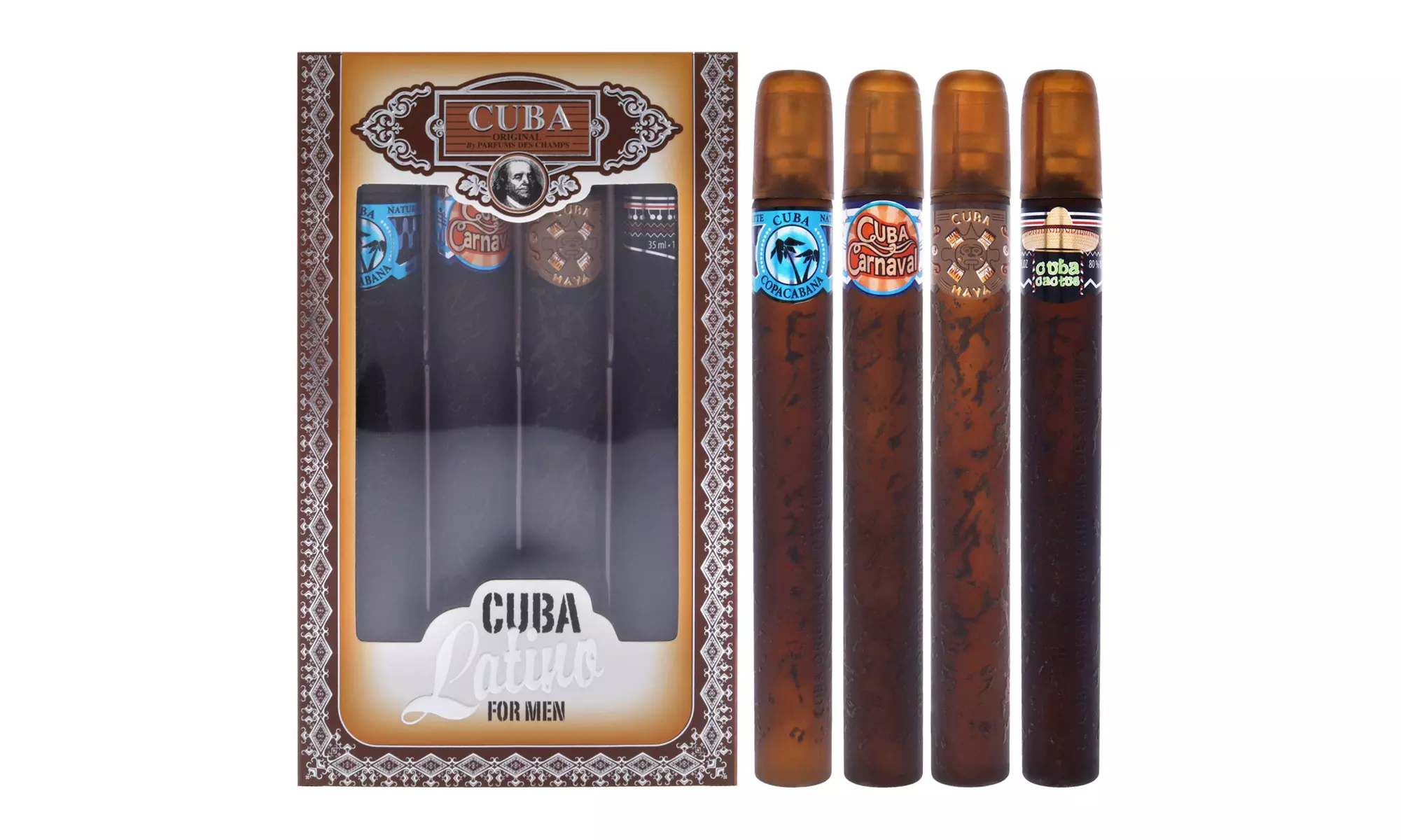 Cuba Cuba Latino Collection for Men 4 Pc Mini Gift Set - Primary Image