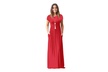 Women Short Sleeve Loose Plain Maxi Dresses Casual Long Dresses with Pockets - Second Medium