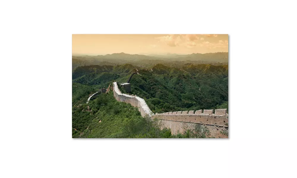 Philippe Hugonnard 'Great Wall IV' Canvas Art - Primary Image