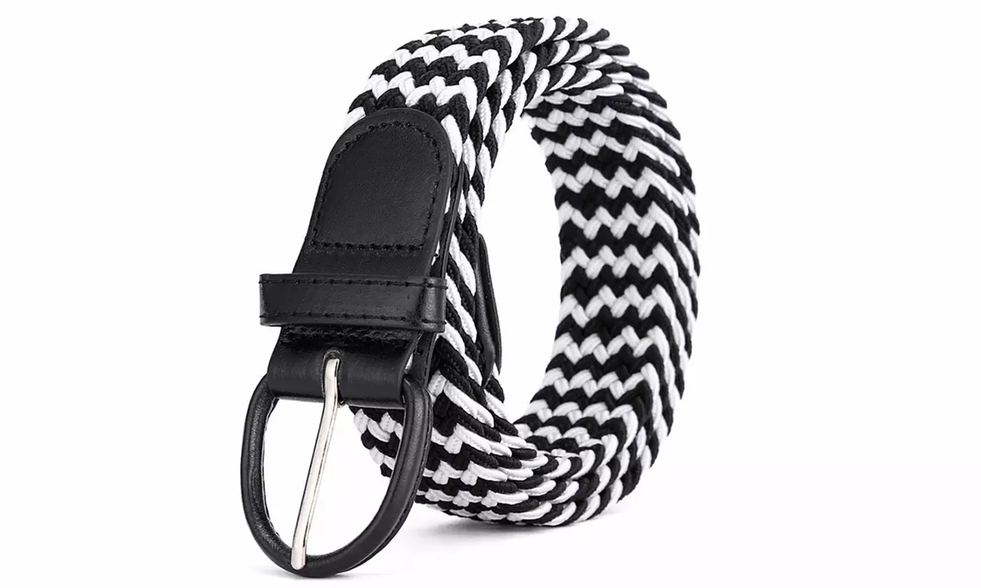Women's Elastic Braided Woven Belt