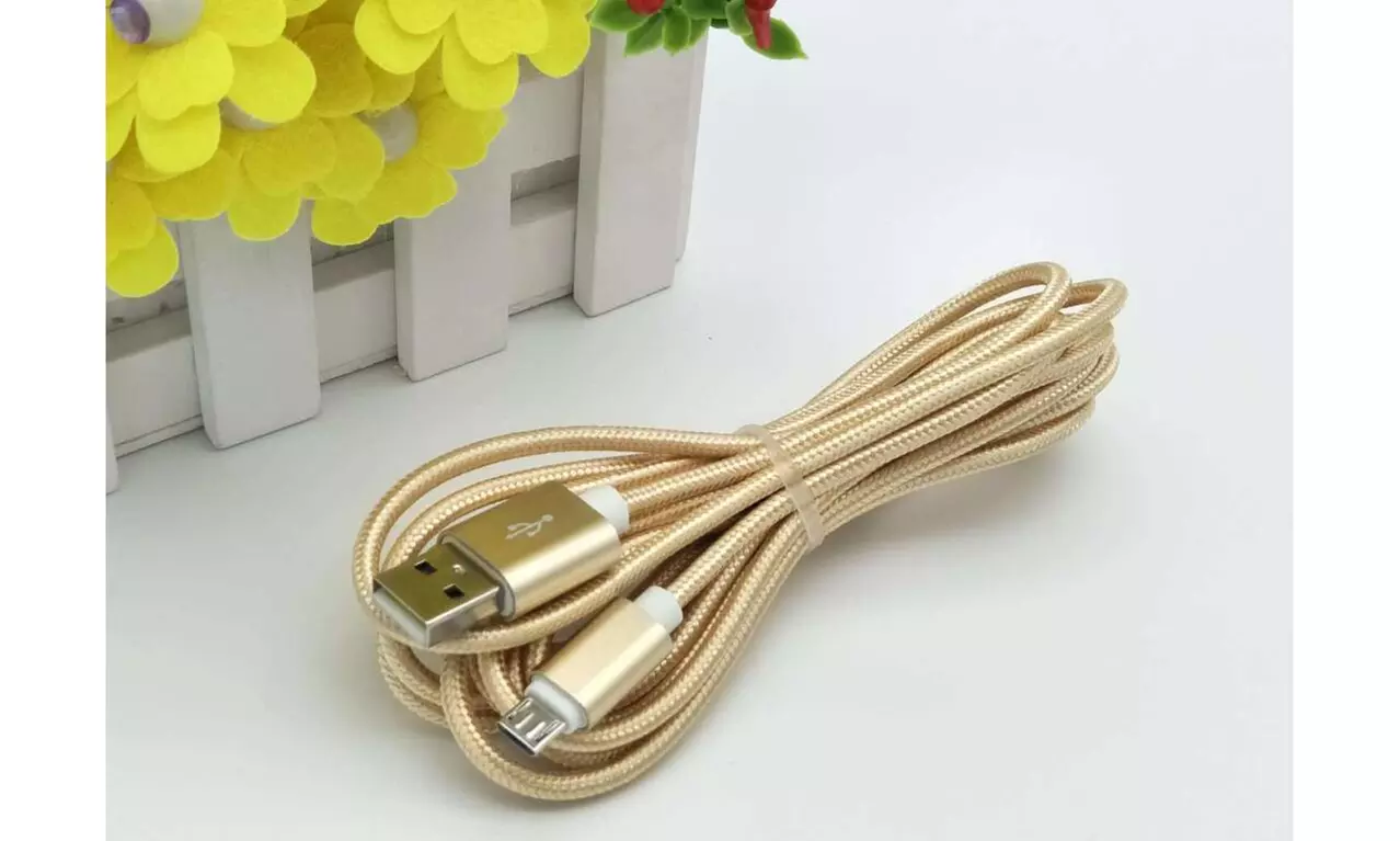 6FT USB Micro USB Data Sync Charger Cord Charging Cable Tablet Phones