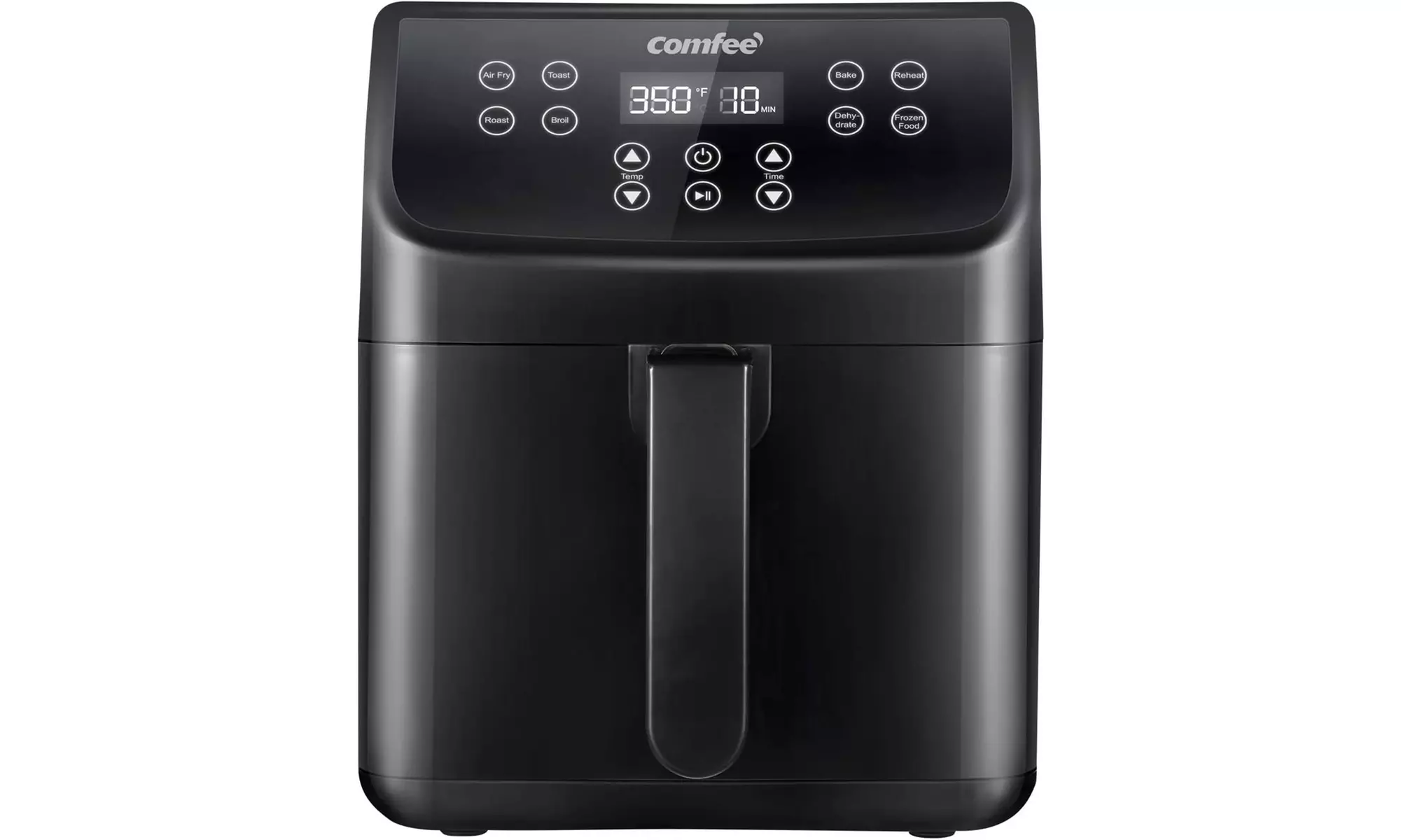 COMFEE' 5.8Qt Digital Air Fryer, Toaster Oven & Oilless Cooker, - Primary Image