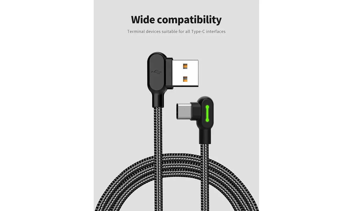 Lightning USB Data Charger Cable light Type-C Cable for Samsung Huawei HTC Sony