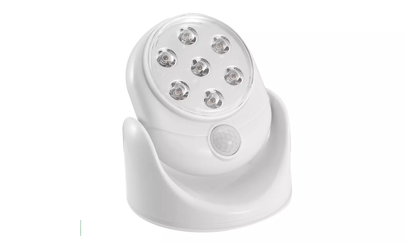 Wireless LED Spotlight 90 Degree Motion Sensor Night Lamp 360 Degrees Rotate - Second Medium