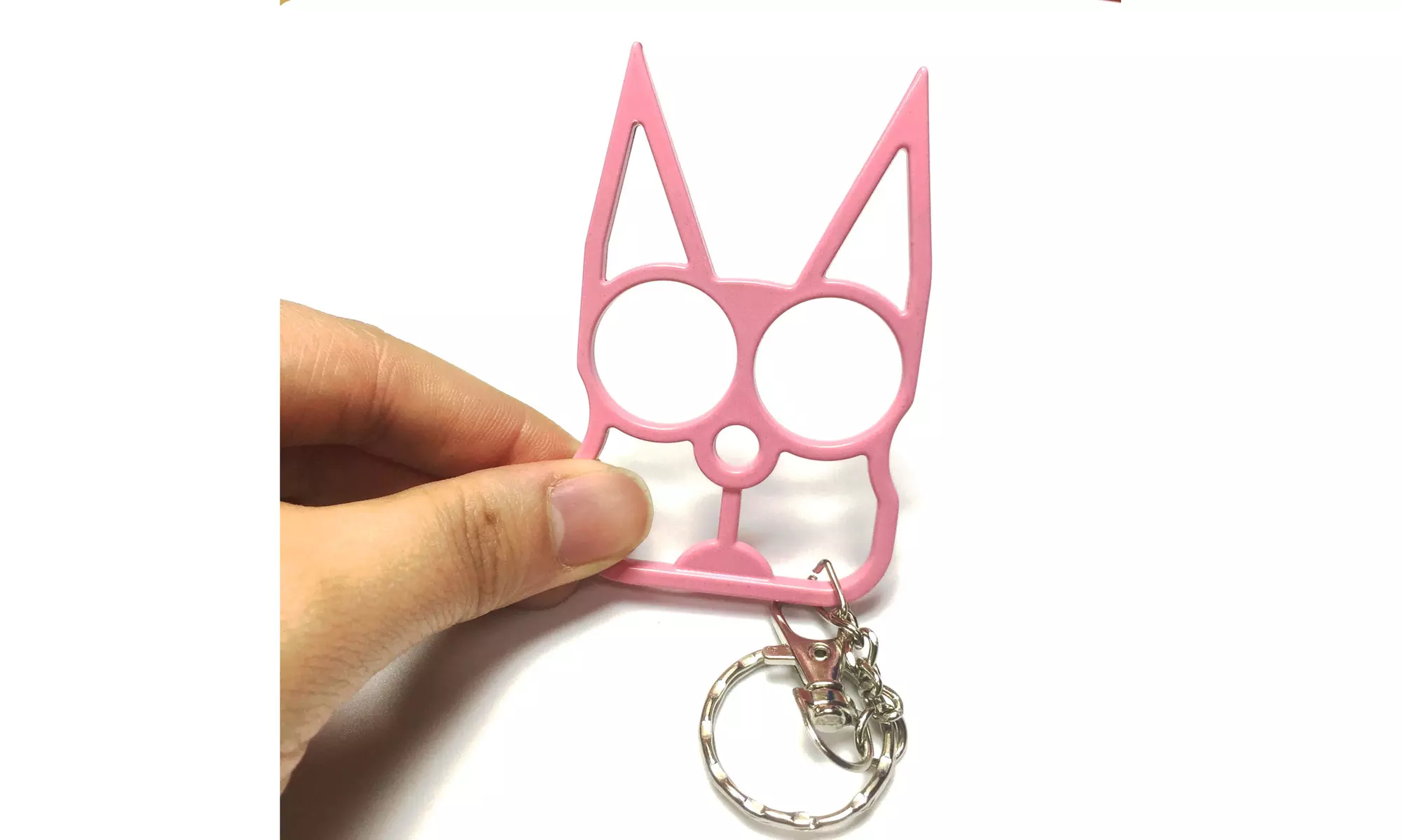 Metal Cat Self Defense Keychain For Safe - Second Medium