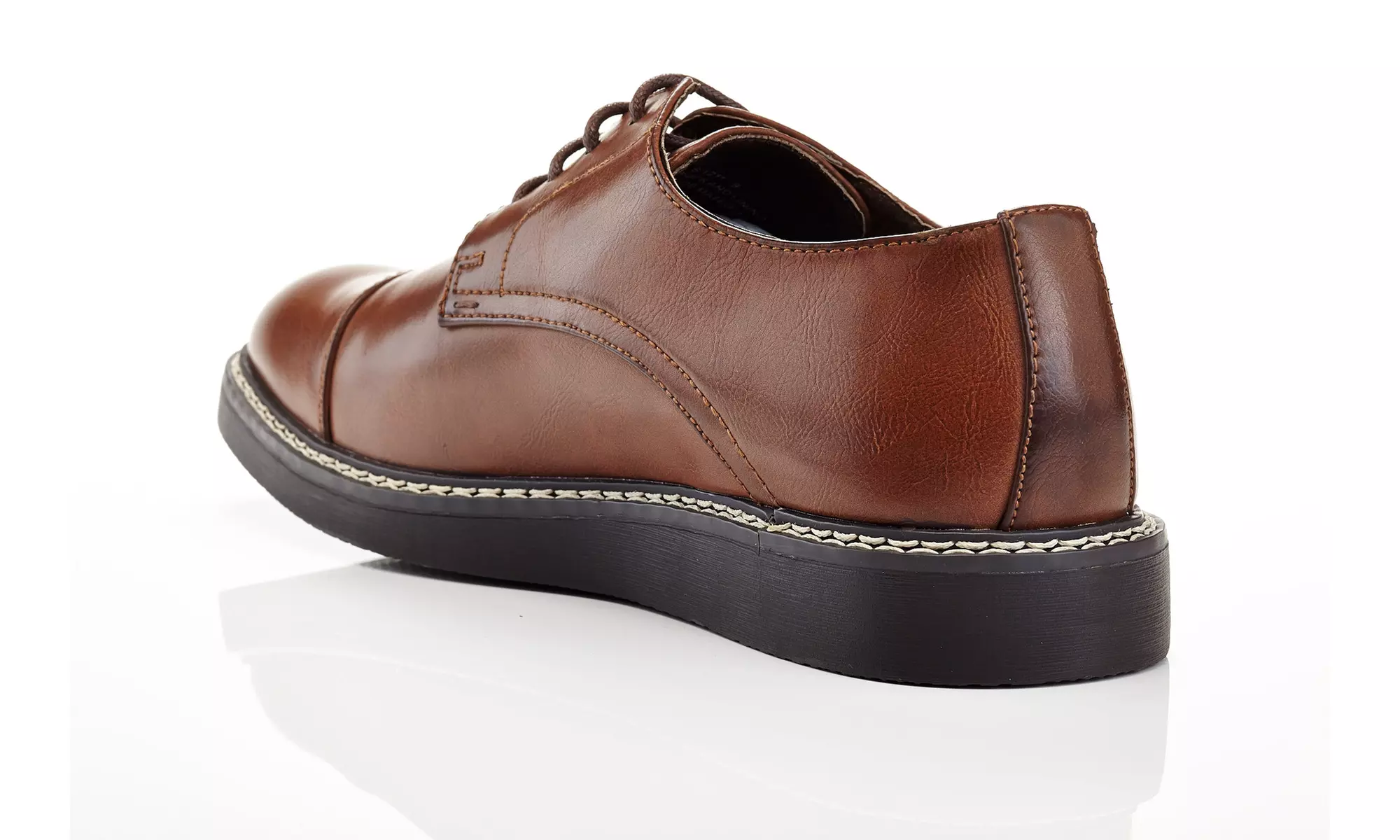 Adolfo Men's Cap-Toe Lace-Up Dress Shoes Multiple Styles