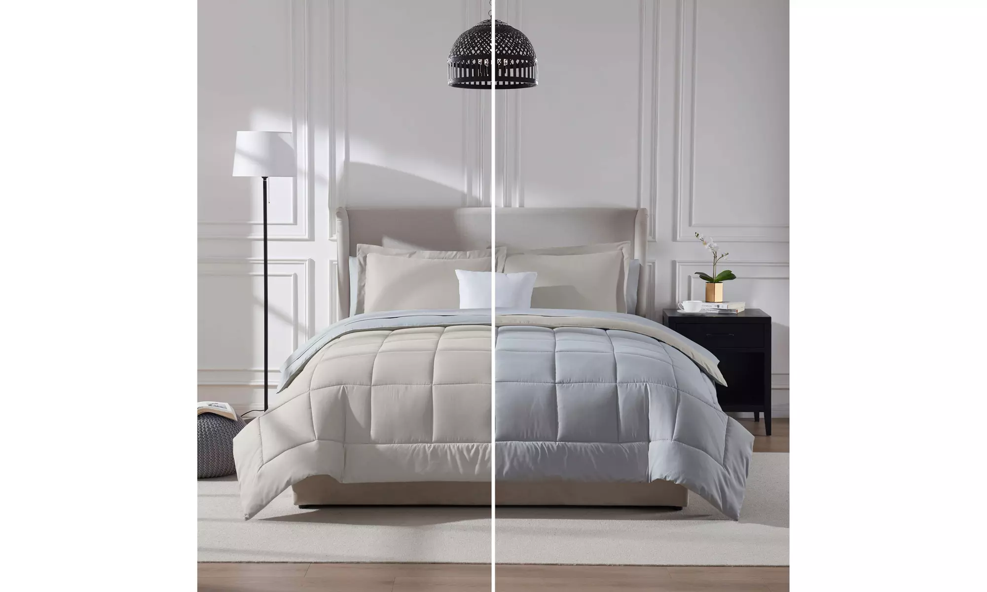 Nestl 7 Piece Reversible Bed in a Bag  