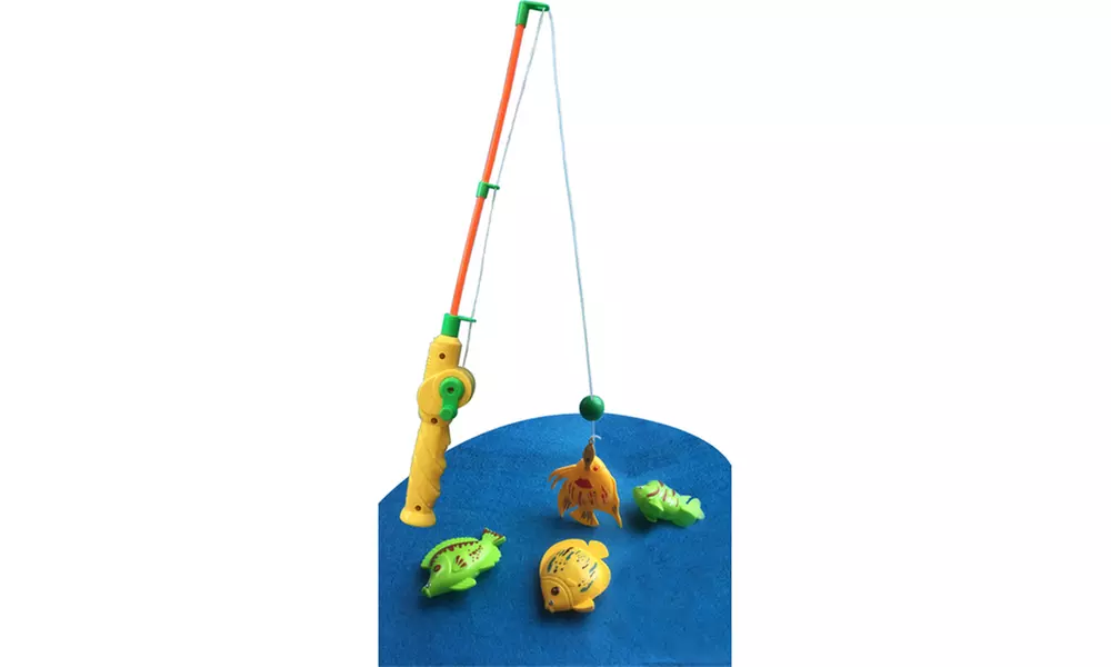 Fish-N-Flush Bathroom Toilet Fishing Novelty Game - Second Medium