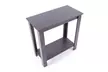 Simple Two-layer Bedside Cabinet Coffee Table Brown - Second Medium