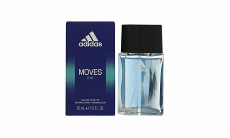 Adidas Moves Eau De Toilette for Men 1.0 Fl. Oz. Men Spray Fresh 1.0 Fl. Oz. Eau de Toilette
