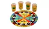 Game Night Entertainment Shout Out Shot Glass Board Game Set Party Drinking Game