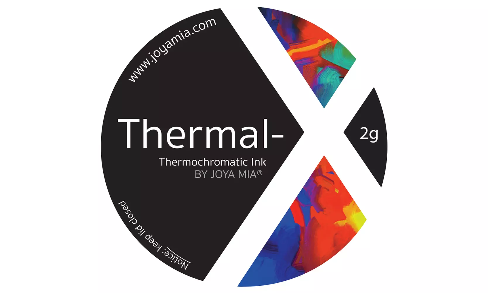 THERMAL-X  Color Changing Thermochromic ink by Joya Mia - Second Medium