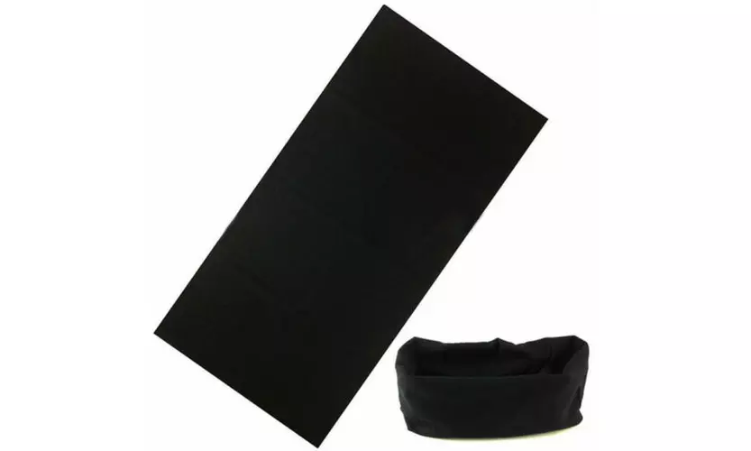 2pcs Multi-use Tube Scarf Bandana Head Face Neck Gaiter Snood Headwear Dustproof - Second Medium