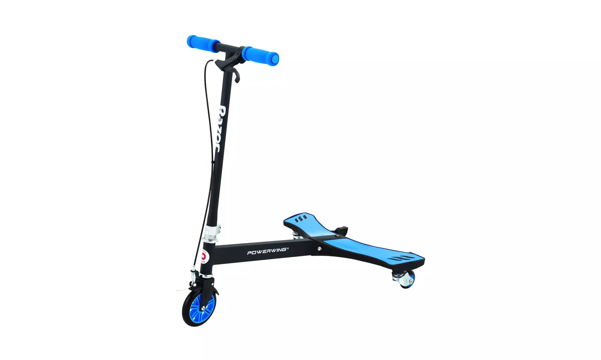 Razor PowerWing Caster Scooter (Blue) - Primary Image