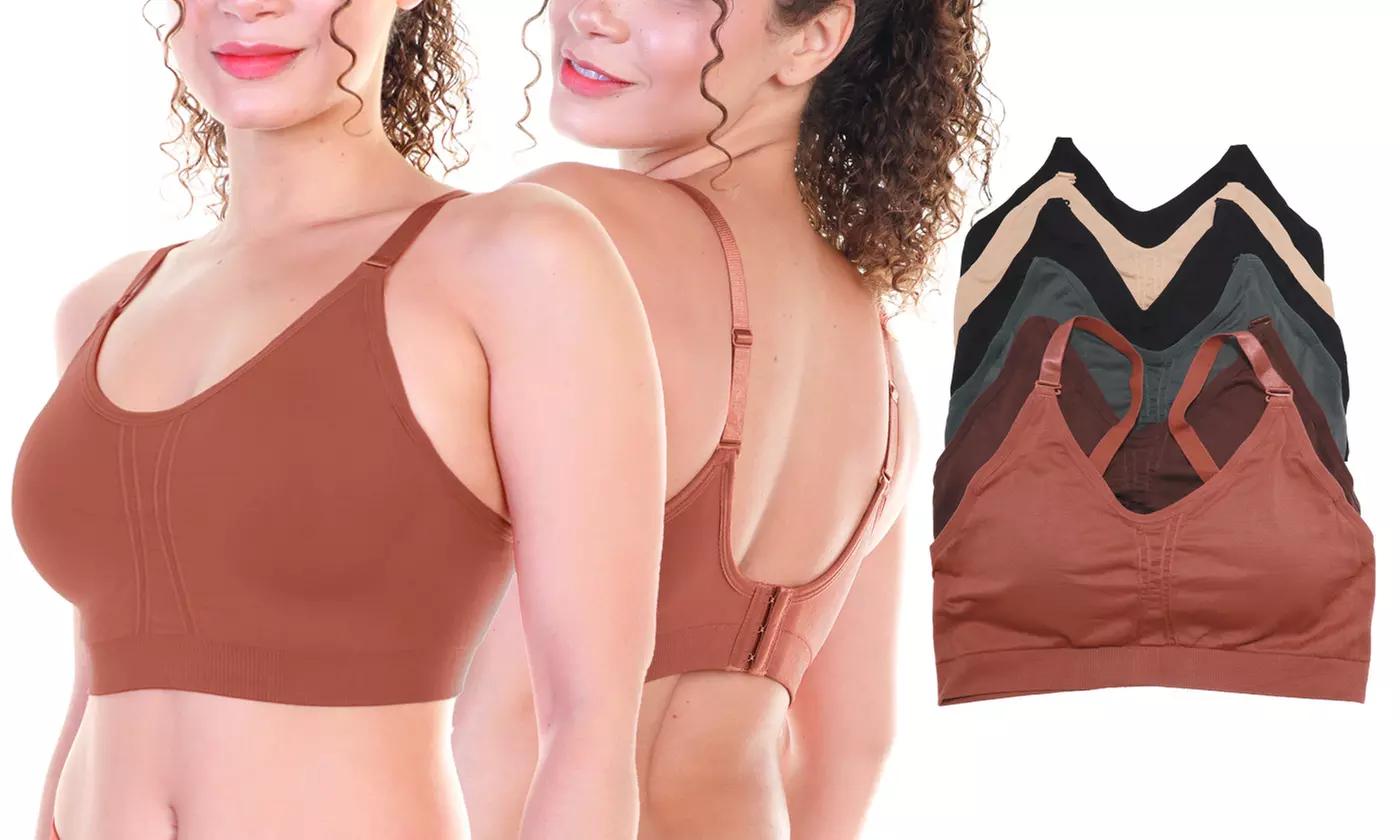 Angelina Seamless Wire-free Bralette and Boyshort Panties (SOLD SEPARATELY)