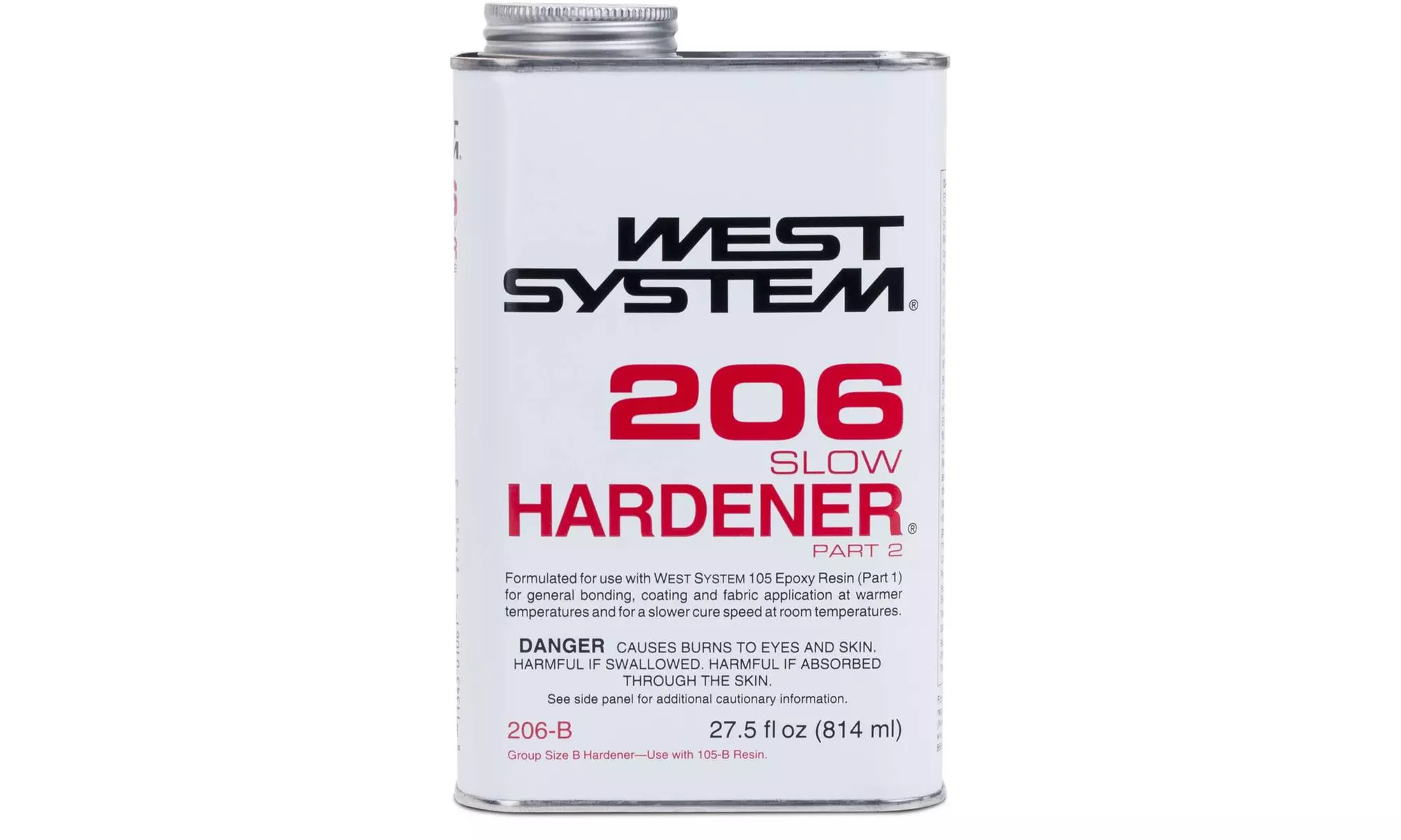 West System 206 Slow Epoxy Hardener (.86 qt) - Primary Image