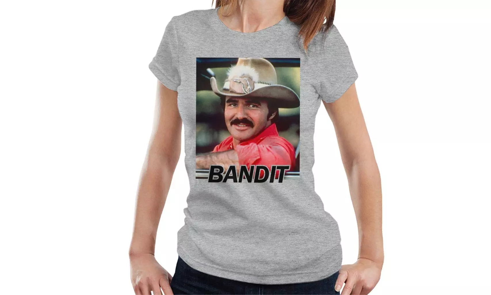 Smokey and The Bandit Burt Reynolds Women's T-Shirt - Primary Image