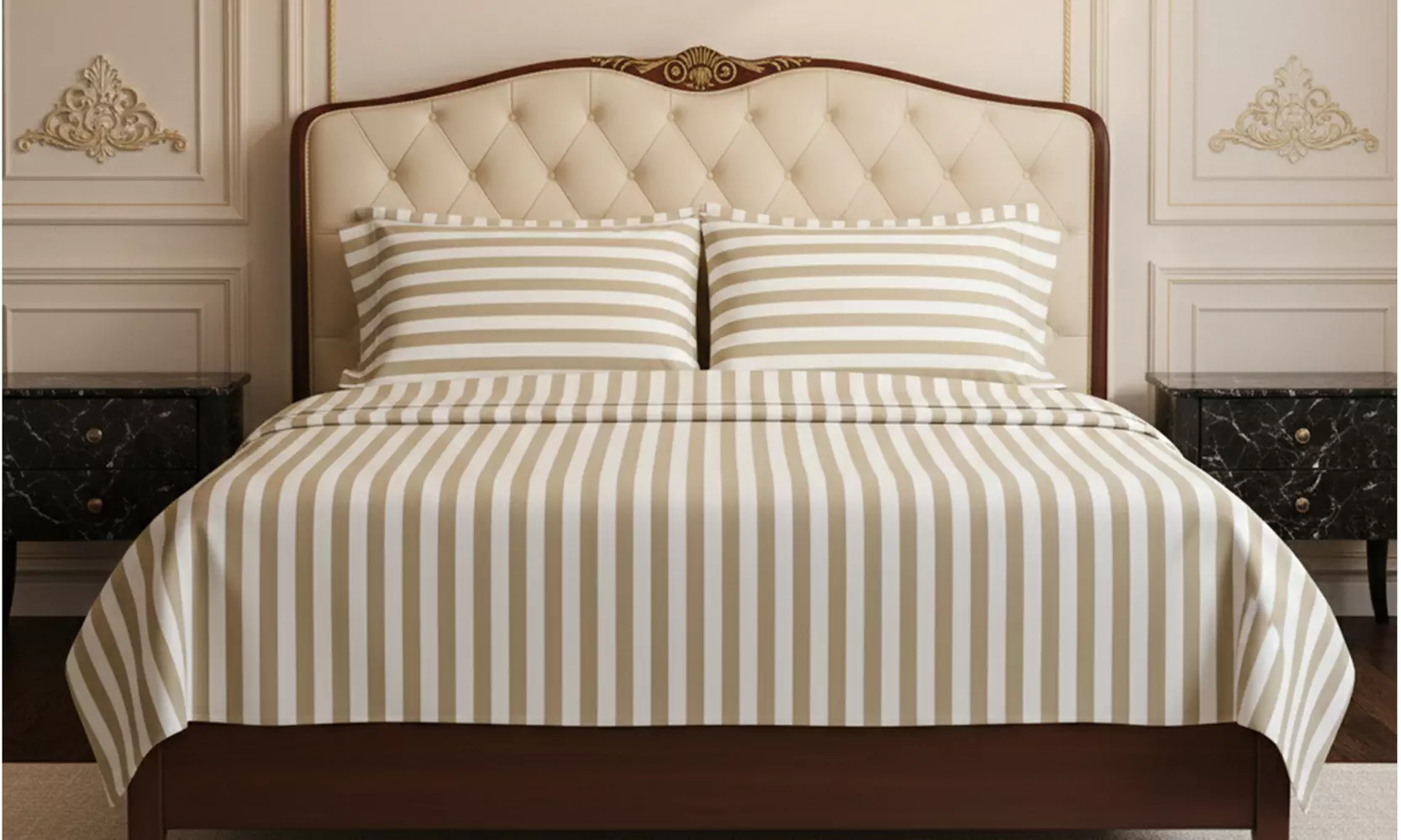 Luxury Home 6-Piece Microfiber Bed Sheet Set
