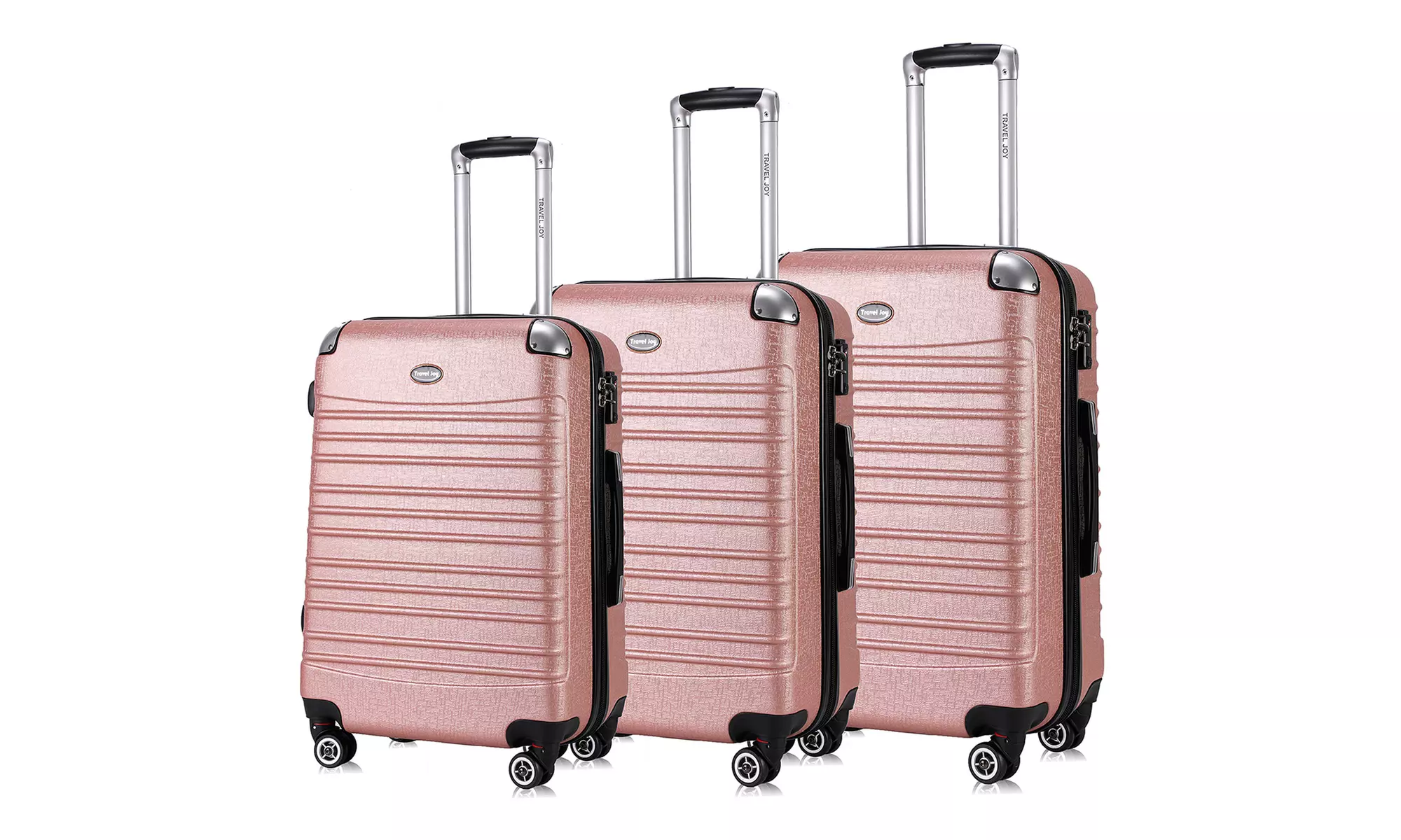 Expandable Spinner Luggage Set,TSA lightweight Hardside Luggage Set, 20" 24"28'' - Primary Image