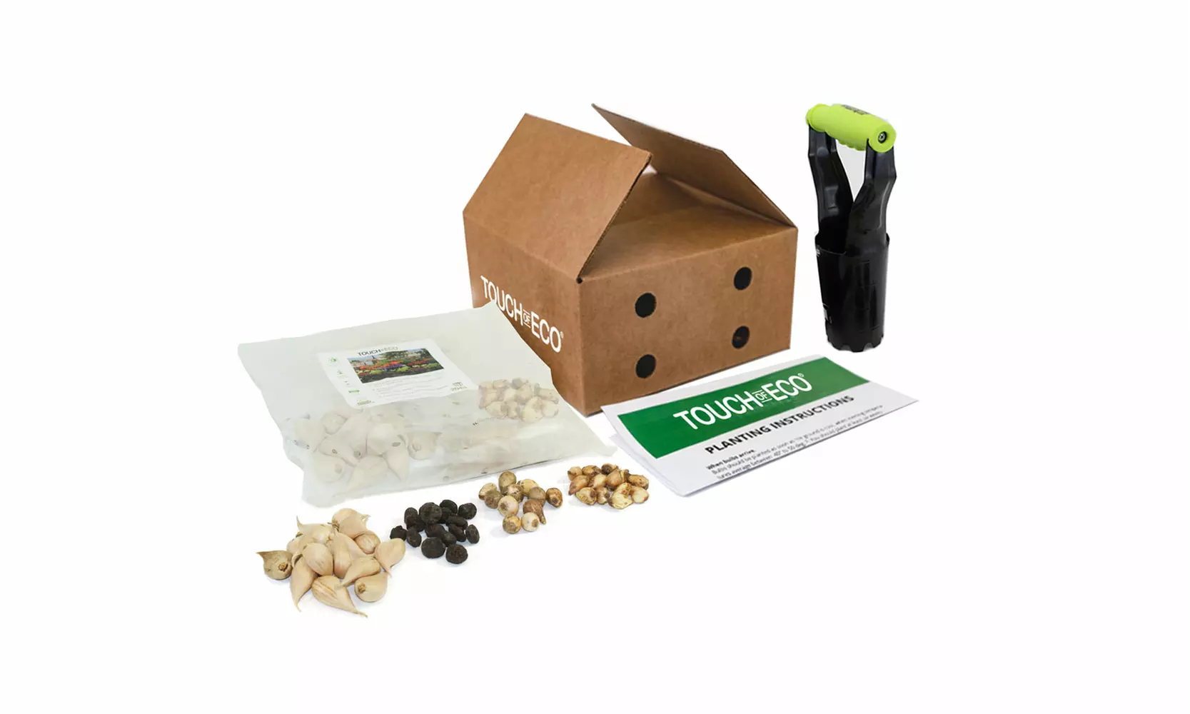 Rock Garden Mixed Flower Collection (55, 110, & 220 Bulbs with Planting Tool)