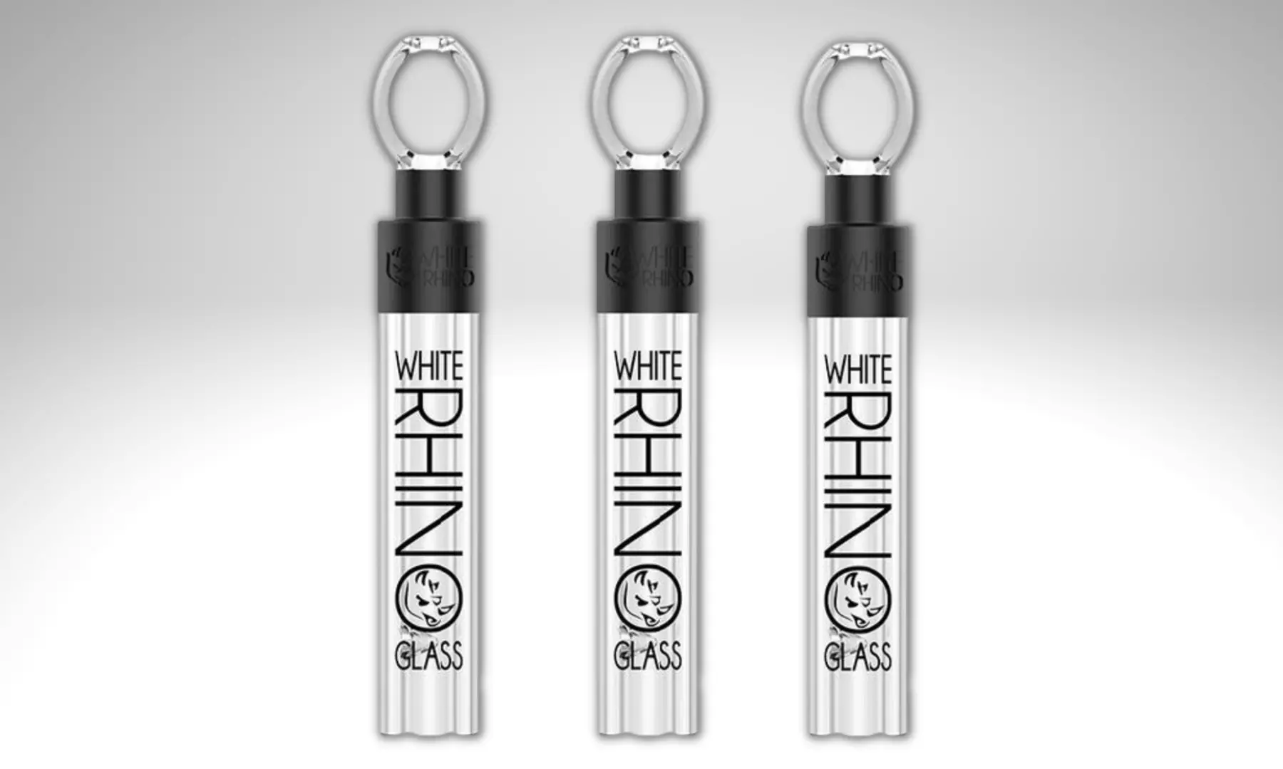 White Rhino Glass Slider Blunt - 3 Pack - Primary Image