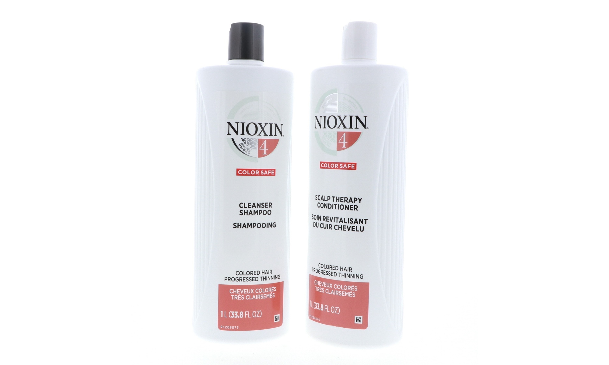 Nioxin System 4 Cleanser and Scalp Therapy Conditioner Duo 33.8 Fl. Oz.