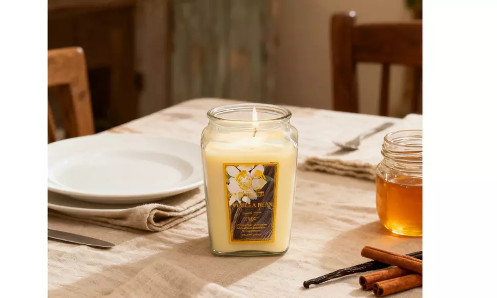 Six-Piece Toccata Aroma Scented Candles in 18oz Diamond Jars