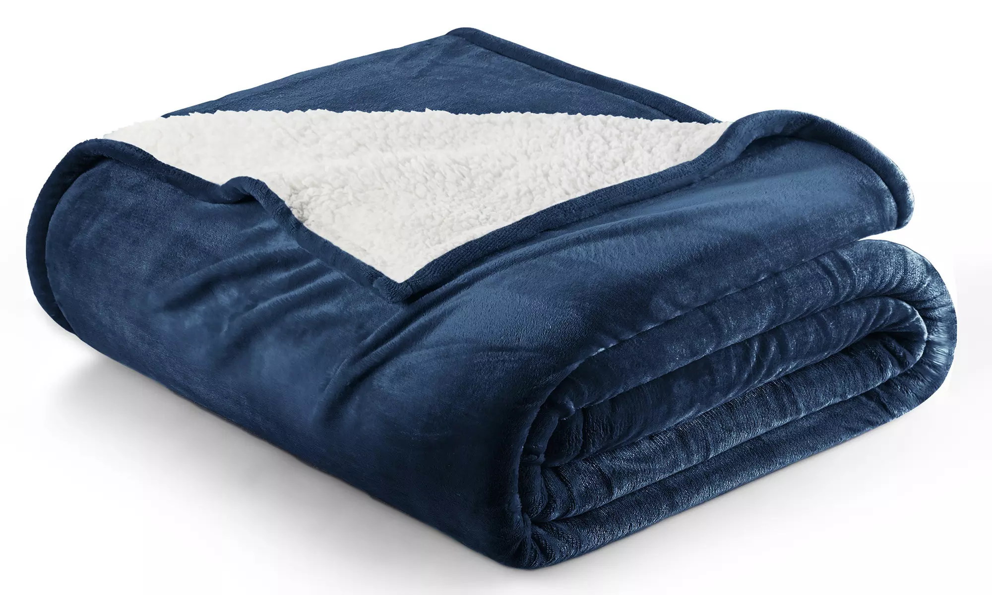 Ultra-Soft Velvet Plush Reversible Sherpa Blanket