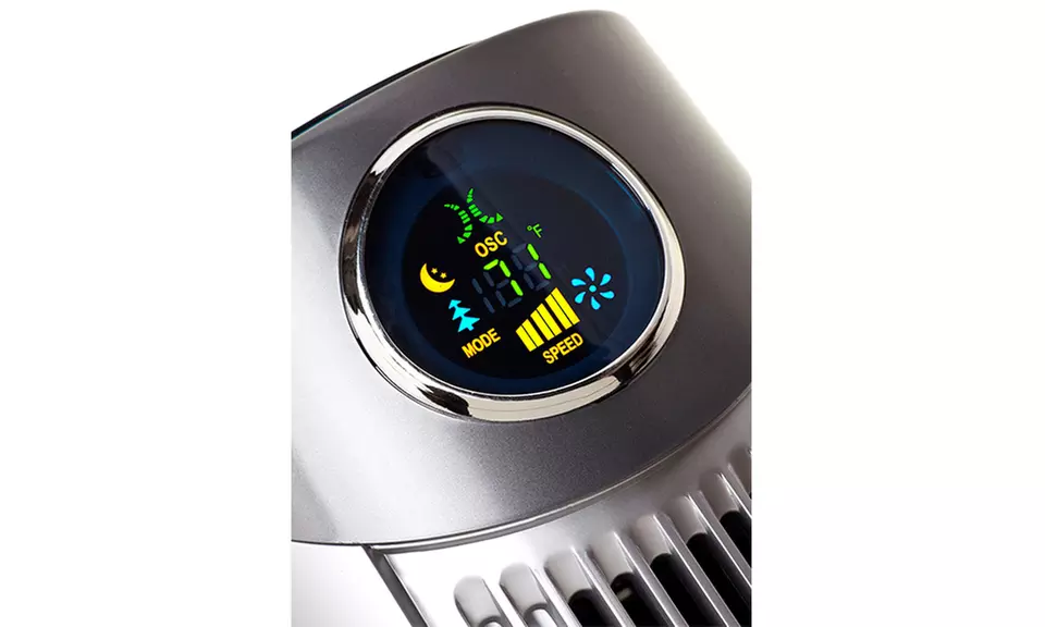 Ozeri Ultra 42" Oscillating Tower Fan with Noise Reduction Technology - Primary Image