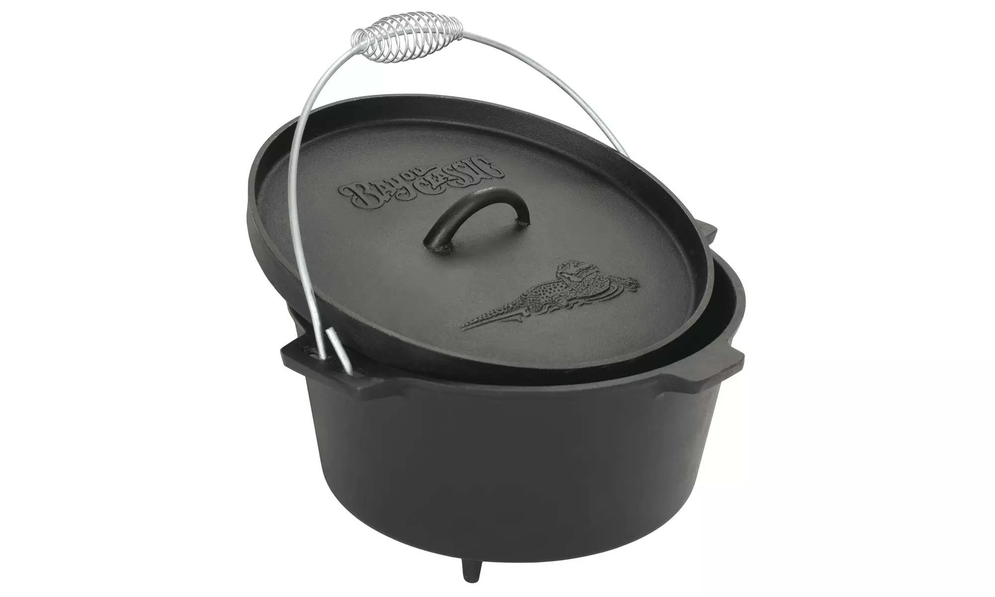 Bayou Classic 8-qt Cast Iron Dutch Oven With Feet - Primary Image