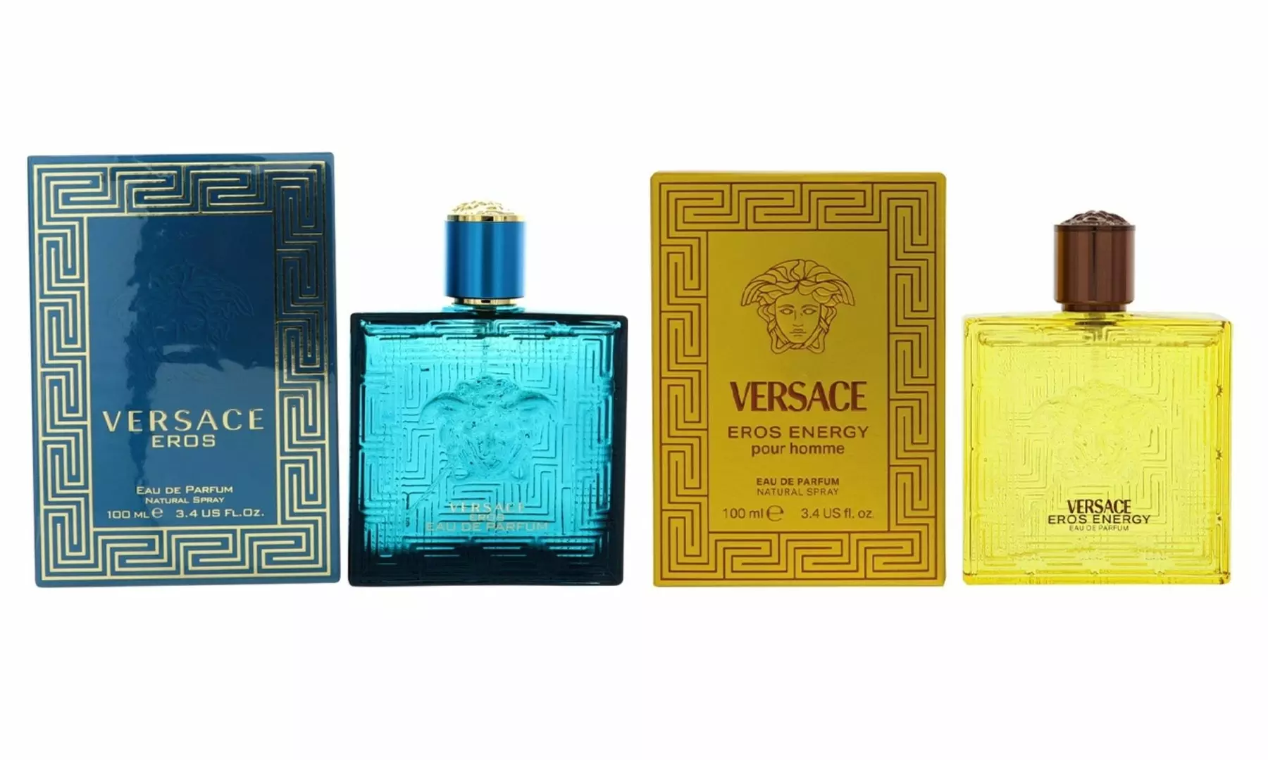 Versace Eros or Eros Energy Eau de Parfum for Men (Multiple Sizes)