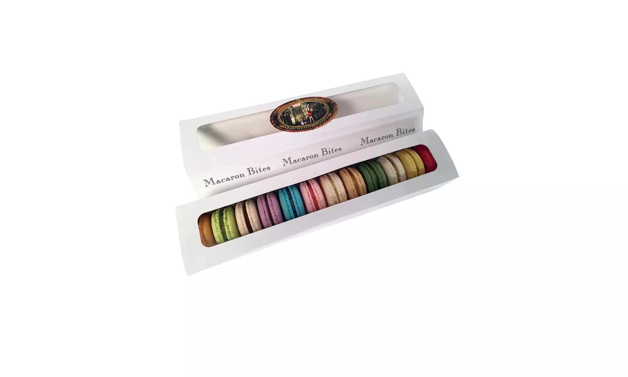 French Macarons - Macaron Bites Assorted Macarons, 12 Count - Primary Image