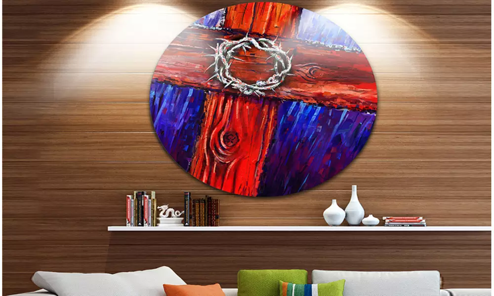 Crown of Thorns' Abstract Metal Artwork - Primary Image