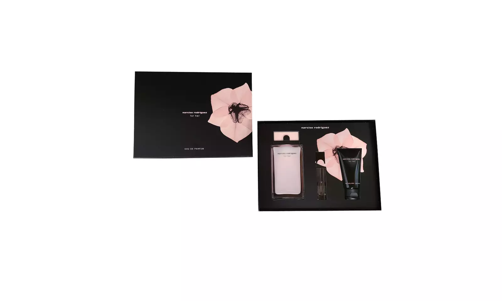 Narciso Rodriguez For Her 3 Piece Eau De Parfum Gift Set For Women