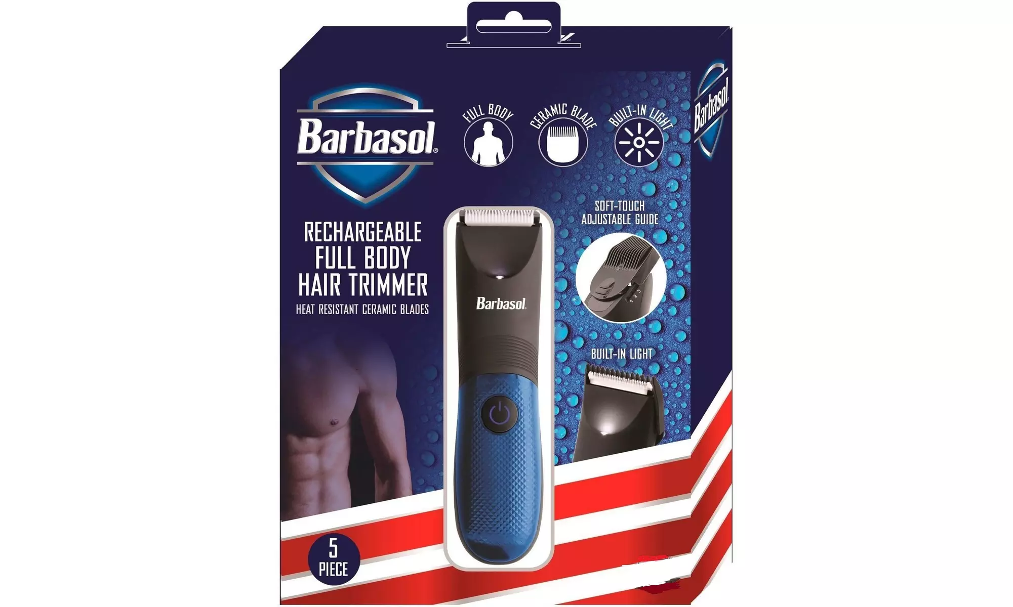 Barbasol Rechargeable Full Body Hair Trimmer - Second Medium
