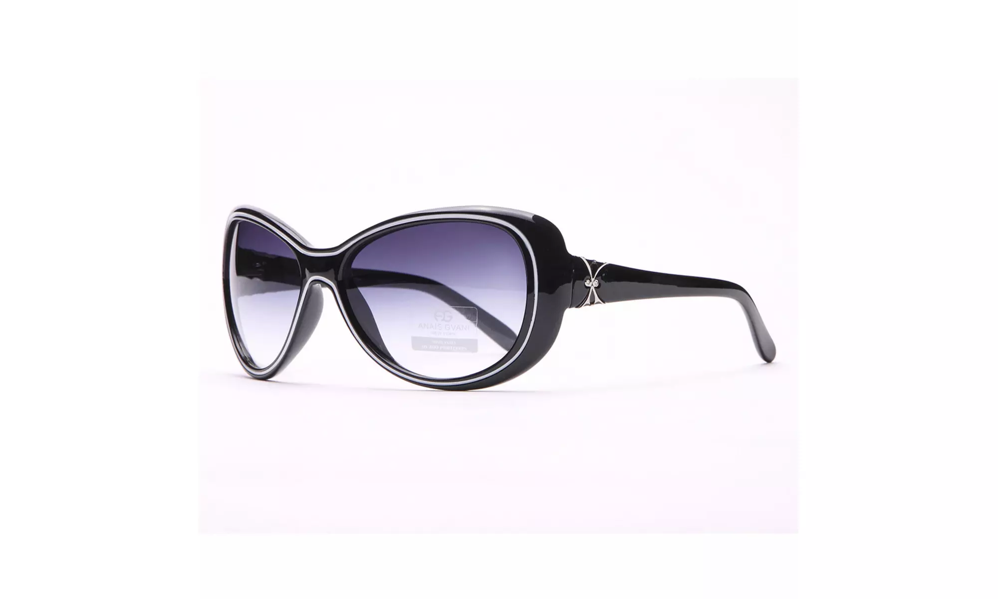 MMK collection By Anais Gvani Classic Round Frame Sunglasses 100% UV protection