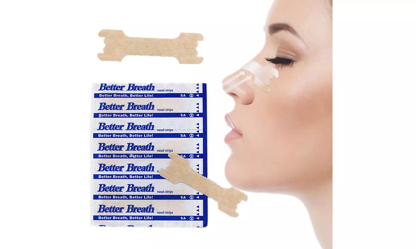 120 LARGE NASAL STRIPS Breathe Better & Reduce Snoring Right Now (100 plus 20) - Primary Image