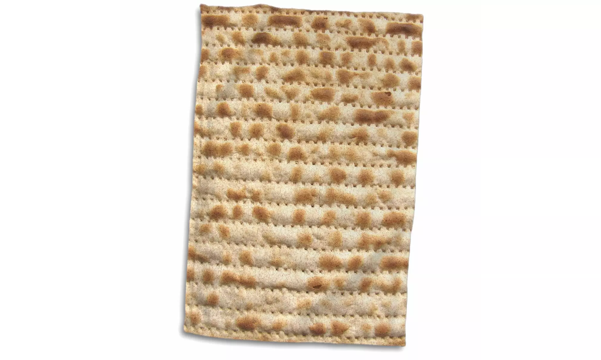  Towel - Matzah bread texture photo - for passover pesach - funny Jewish humor  - Primary Image