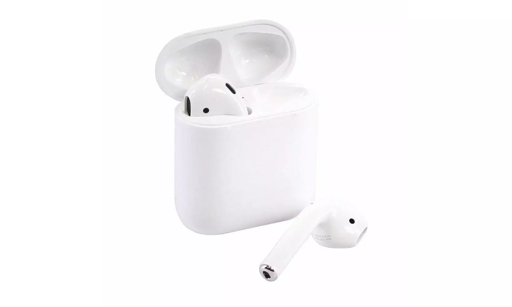 Apple AirPods 2 with Charging Case - White (Renewed Premium) - Second Medium