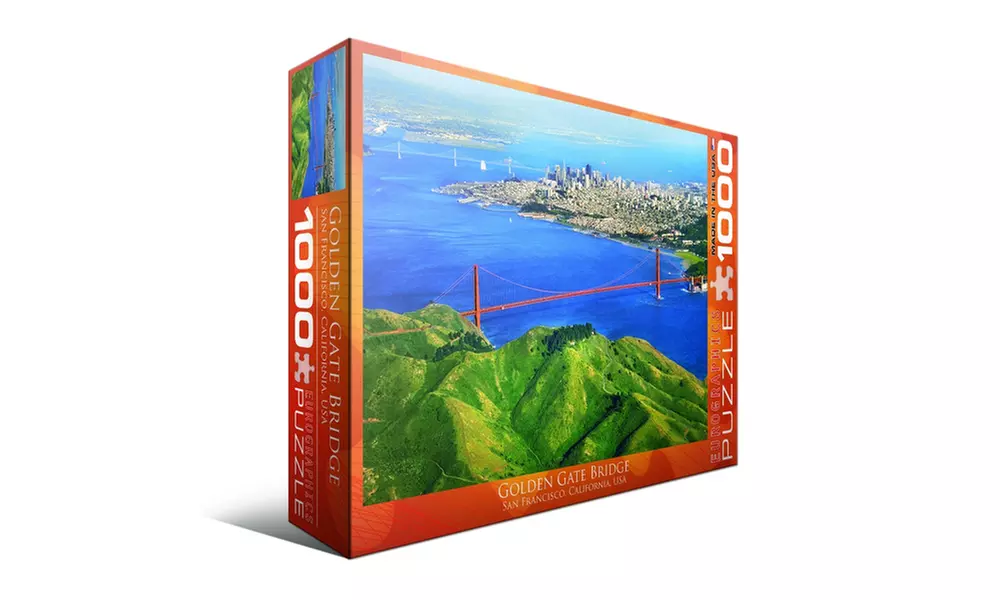 Golden Gate Bridge, San Francisco, California, USA: 1000 Pcs - Primary Image