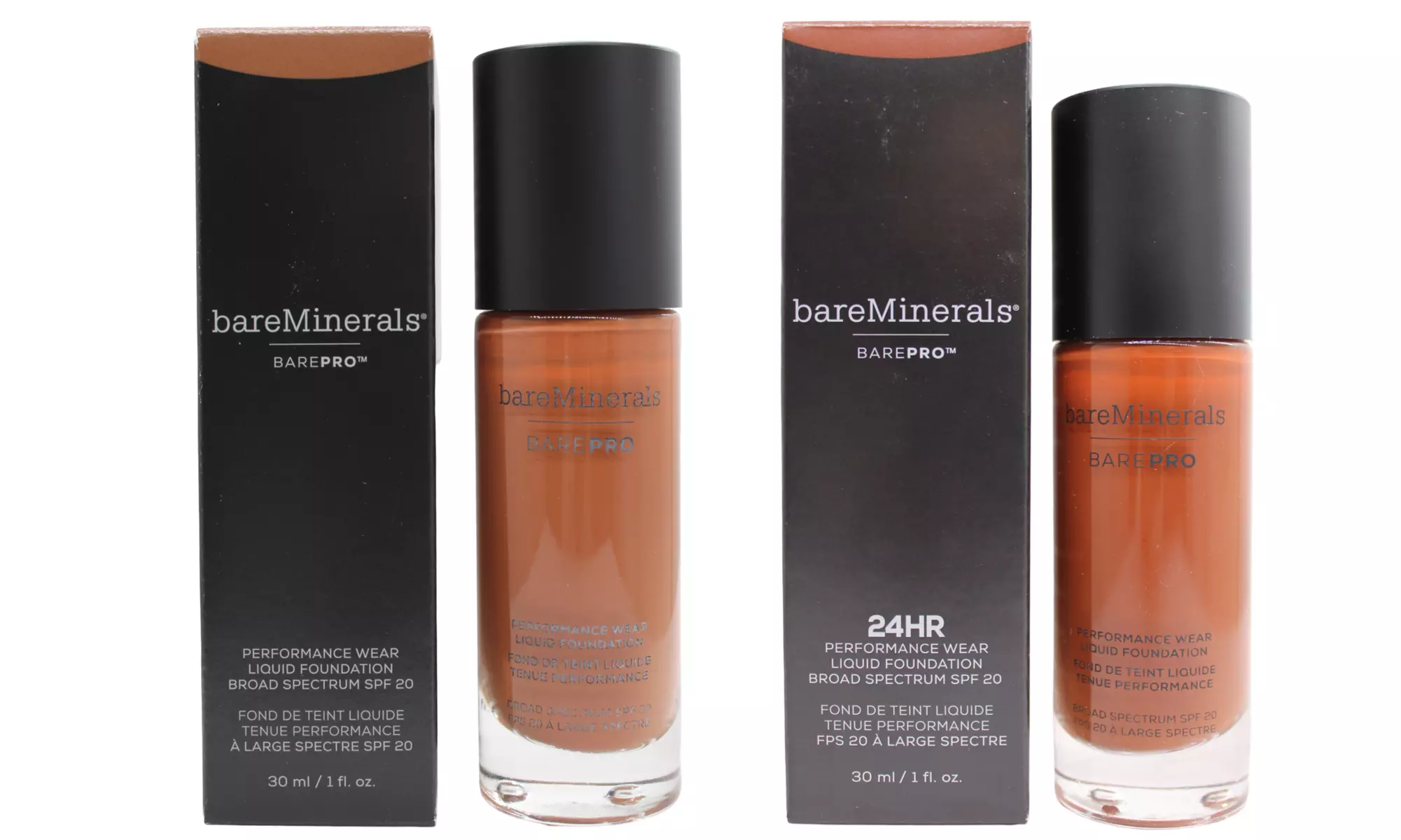 BareMinerals Barepro Performance Wear Liquid Foundation SPF 20(Single or 2 Pack)