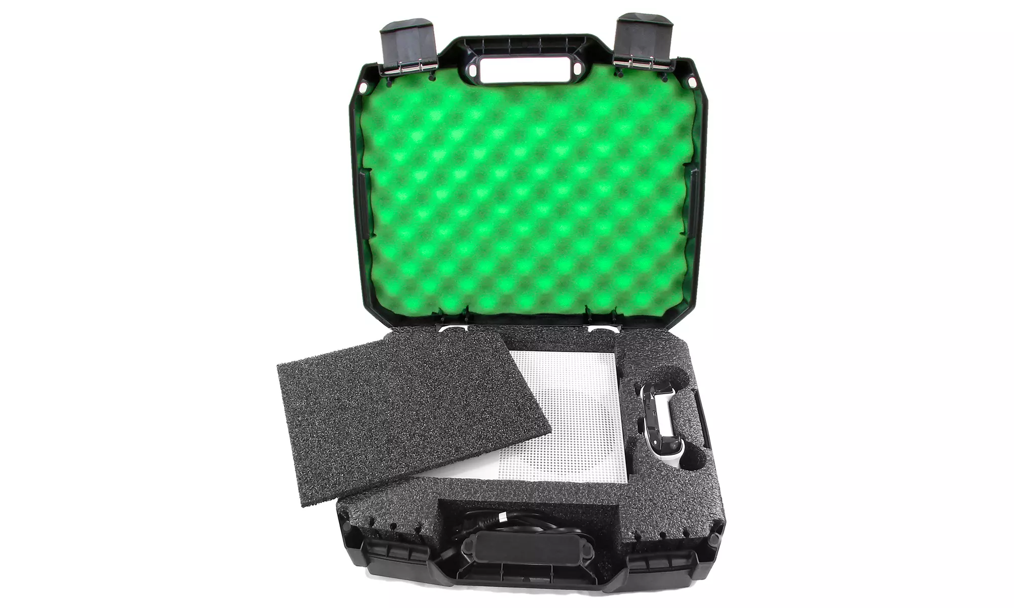 CASEMATIX Console Carrying Travel Case Custom Designed to fit Xbox S, One S or X - Primary Image
