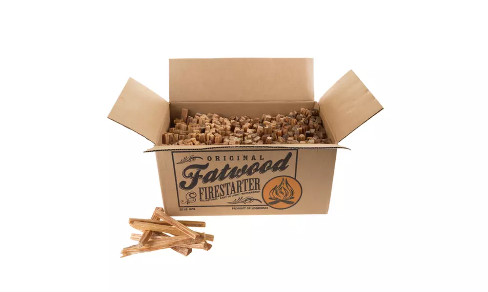 Fatwood Firestarter Kindling Sticks - Quickstart Tinder by Pure Garden - Primary Image