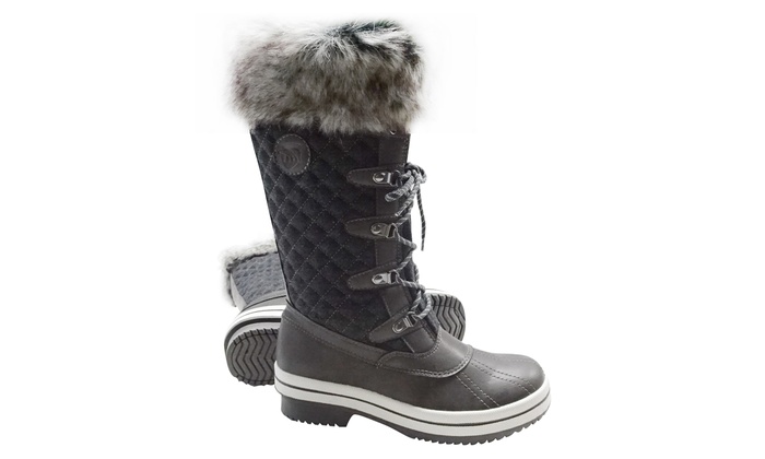 arctic shield women's waterproof insulated snow boots