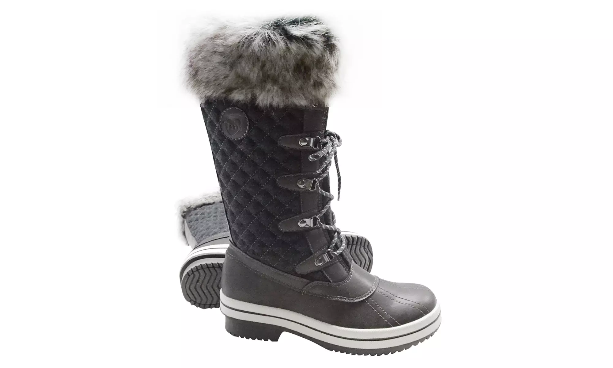 ArcticShield Women's Melissa Waterproof Fur  Snow Boots - Primary Image
