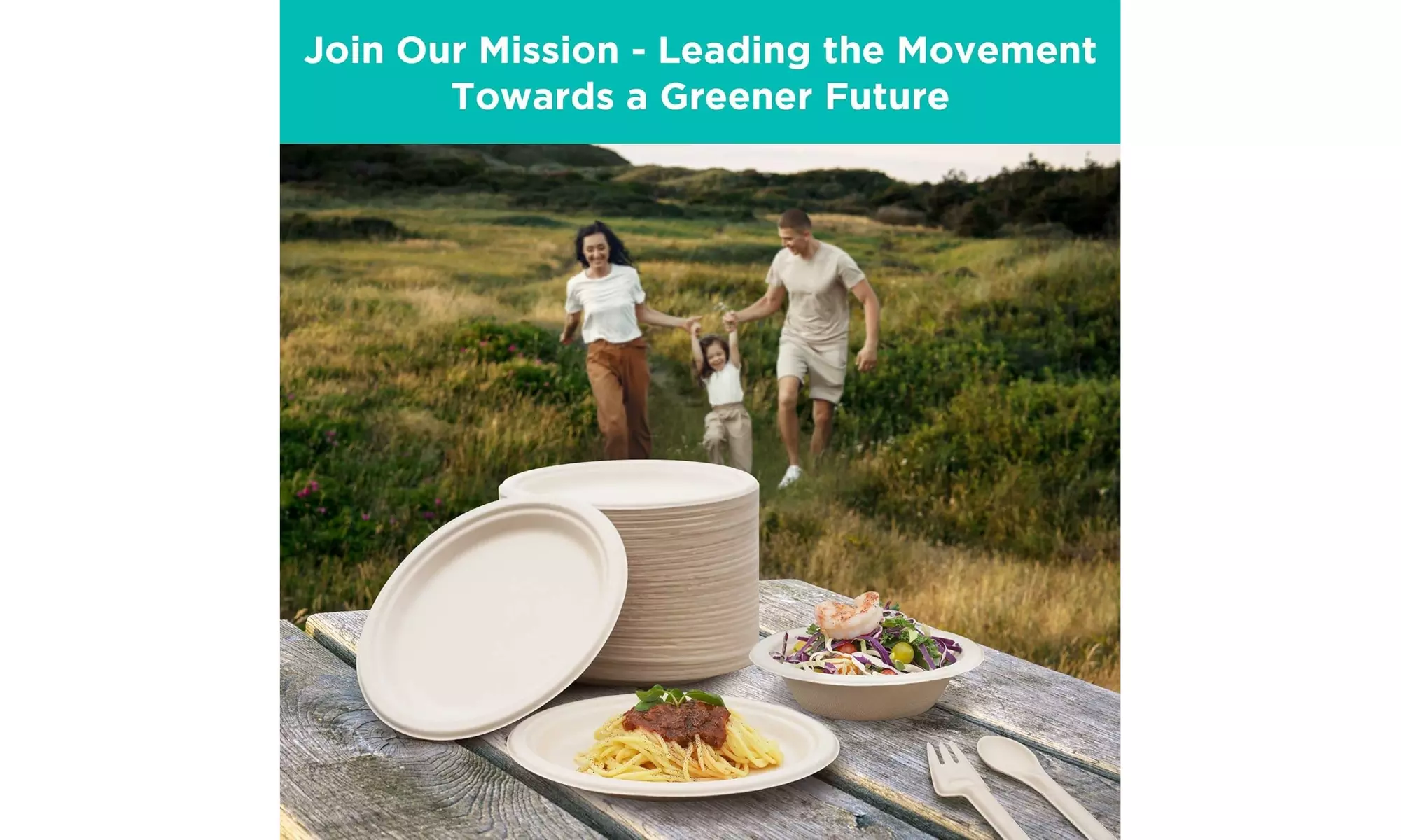 Compostable Renewable Fiber Spoons PFAS, Bleach Free, BPI Certified