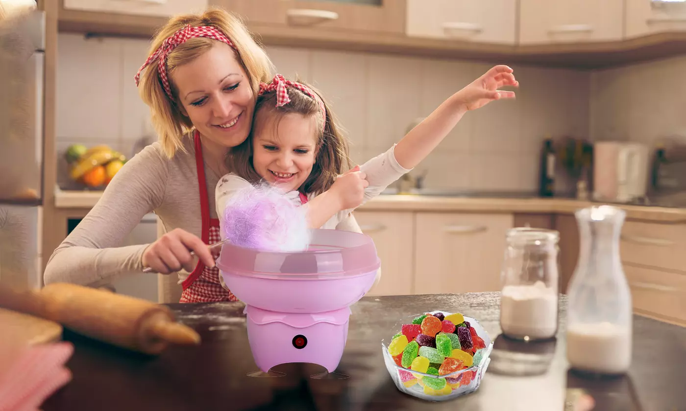 iMounTEK Cotton Candy Machine Fun Treat Maker for Kids and Parties