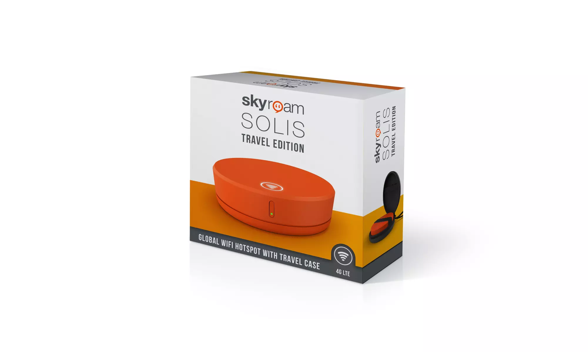 Skyroam Solis: Travel Edition Mobile WiFi Hotspot & Power Bank, Unlimited Data - Primary Image